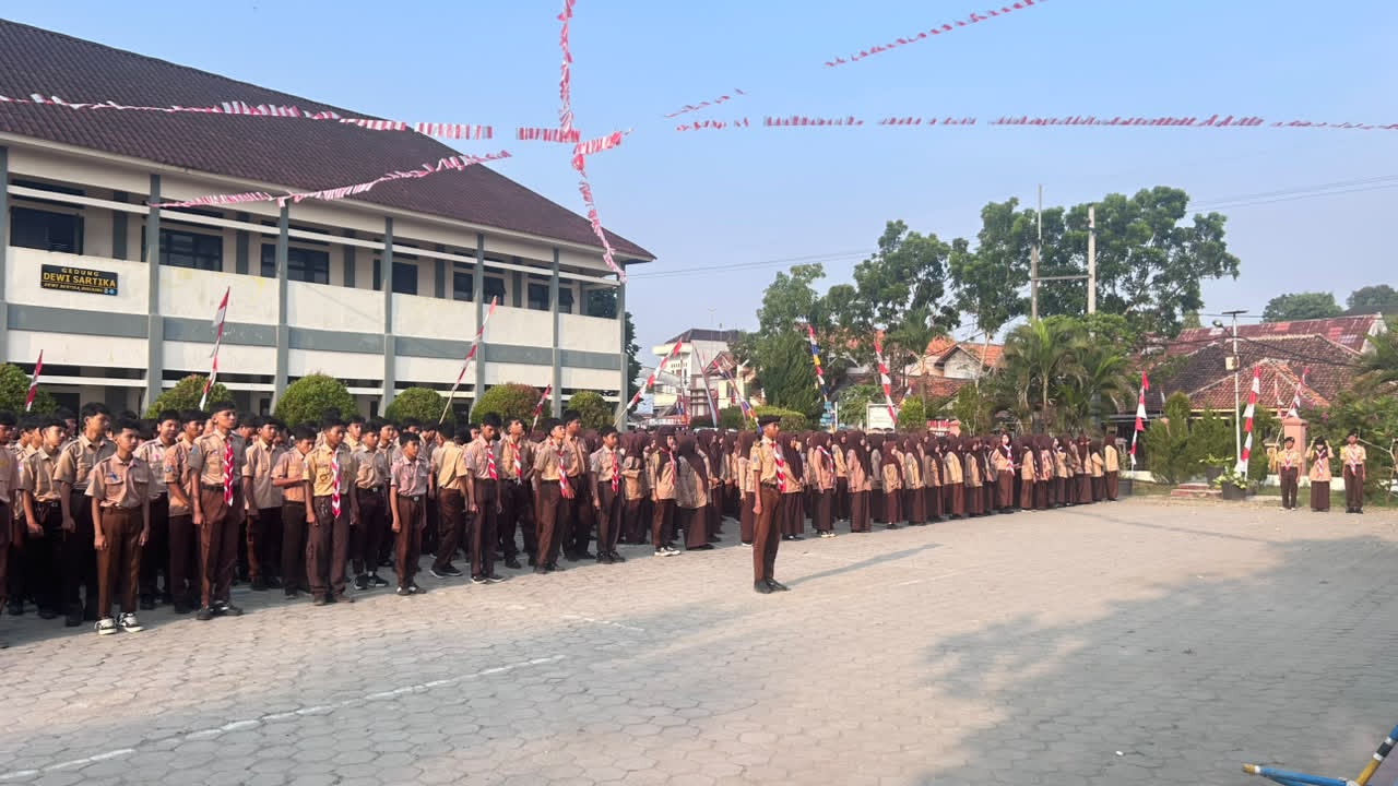 SMK Negeri 2 Rangkasbitung Peringati Hari Pramuka Nasional